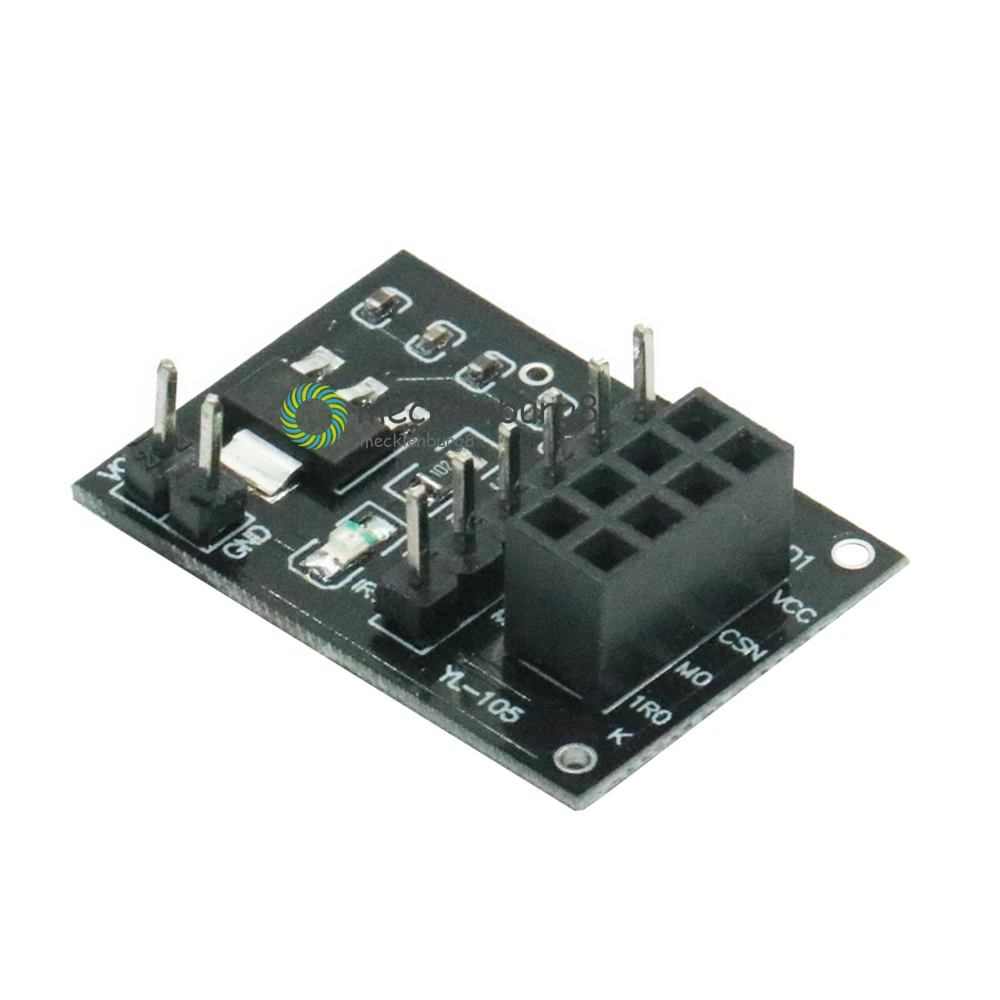 

AMS1117 Plate Adapter Socket Board for 8Pin NRF24L01 Wireless Transceiver Module 51