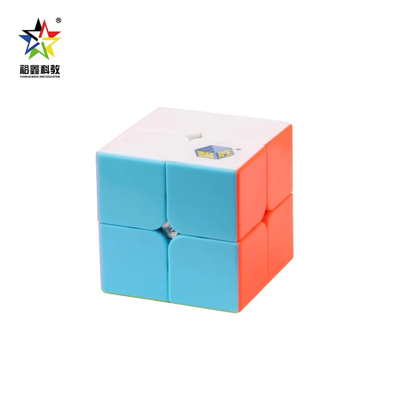 ZhiSheng 2x2x2 50 мм магический куб 2*2 гладкая скорость кубик-головоломка Stickerless