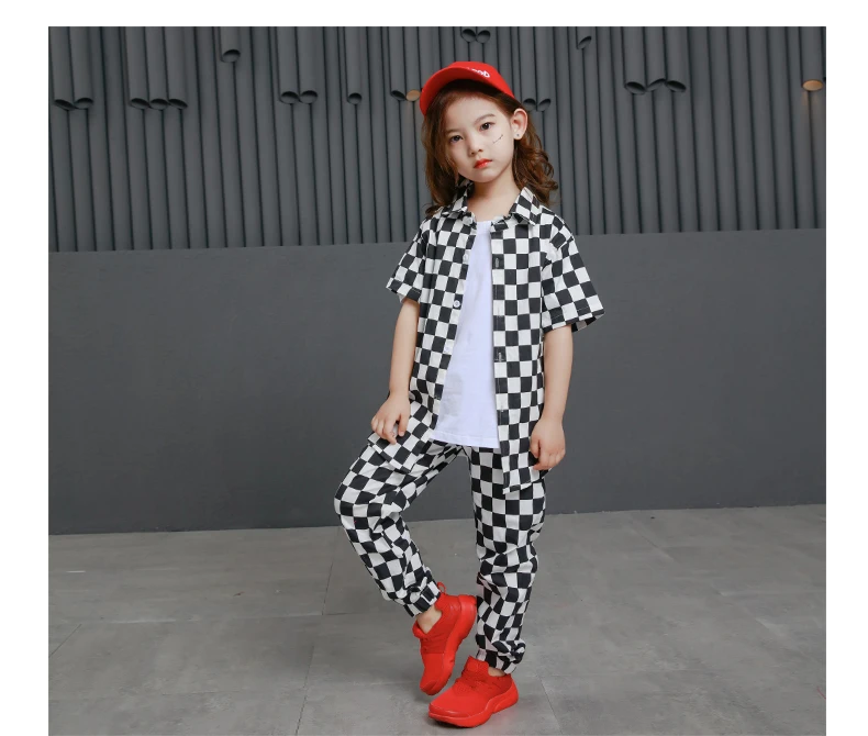 2018 big boys and girls sports clothes Hip hop dance costumes jazziness performance costumes children's suits 4-18 years kids (12)