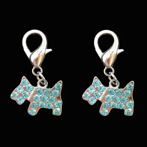 2 шт. горный хрусталь милый ошейник для собак pet Charm Pet Jewelry Cat ошейник кулон Bone ожерелье ошейник Щенок Ошейник аксессуар