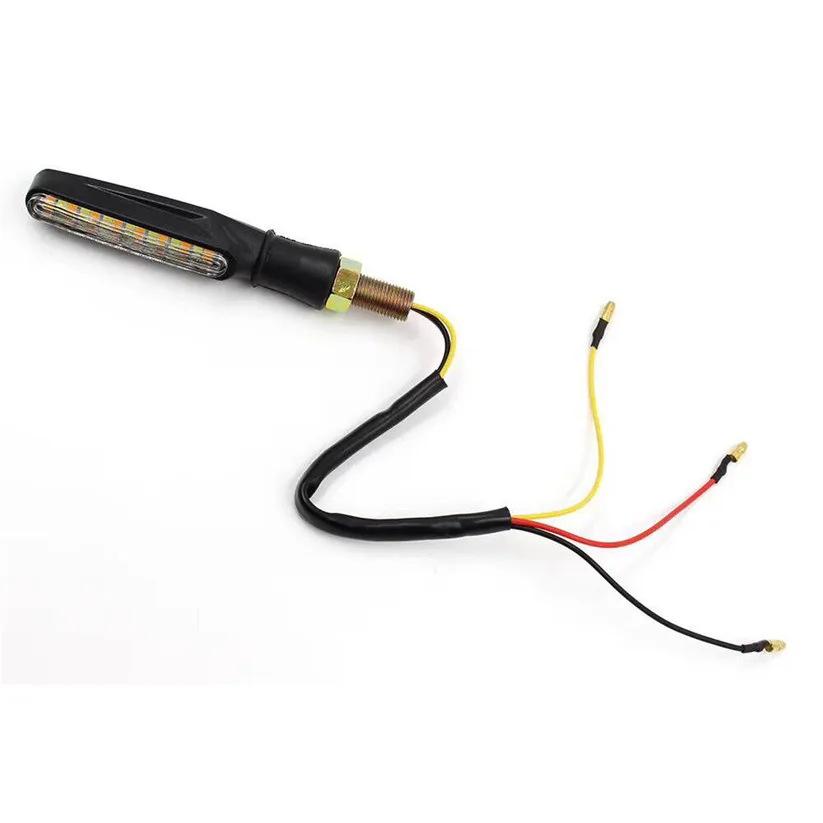 Car styling KAKUDER 2pcs 12V Universal Motorcycle Flasher LED Turn