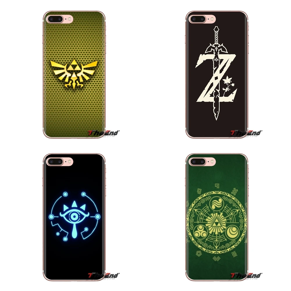 Мягкие прозрачные чехлы с игрой &quotLegend of Zelda&quot для Samsung Galaxy S3 S4 S5 Mini S6 S7 Edge S8 S9 S10 Plus