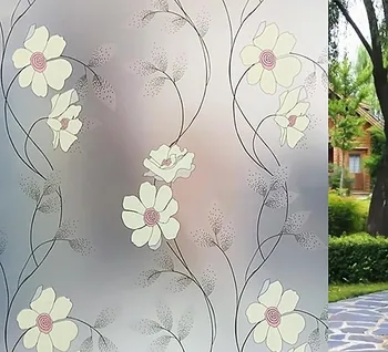 

Stainded Glass Films Window Film colours self adhesive decorative frosted privacy Decals 9803 Width 60cm/75cm/85cm*300cm