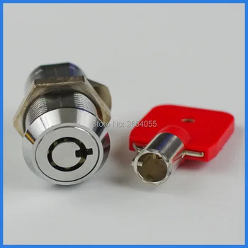 

5 pcs 30mm hot selling tubular key spring bolt lock wardrobe door lock with same keys