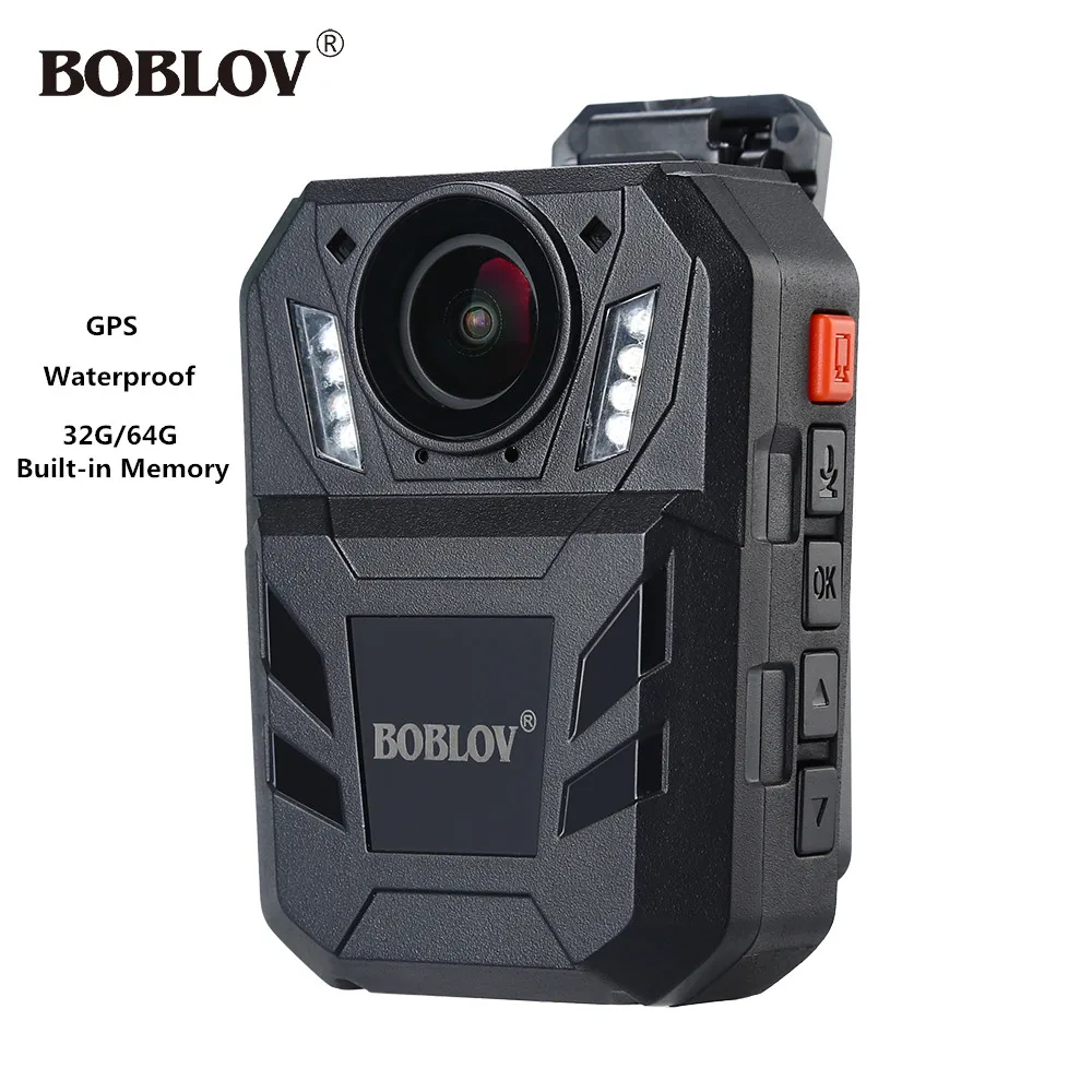 BOBLOV Full HD 1296P gps камера ночного видения водонепроницаемый ИК инфракрасный видео регистратор камеры наблюдения - Цвет: Белый