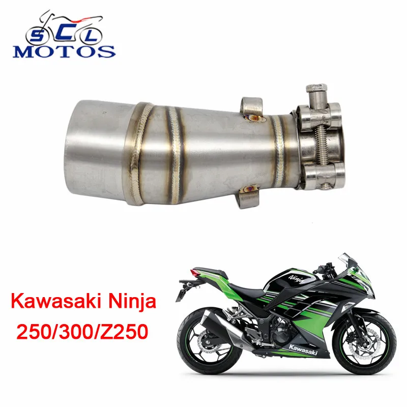 Sclmos z250 NINJA250 300 модифицированный выхлопной глушитель для мотоцикла из нержавеющей