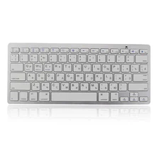 Новый ультратонкий Мультимедиа Беспроводная Bluetooth Клавиатура Для iPad iPhone Macbook Android Tablet PC