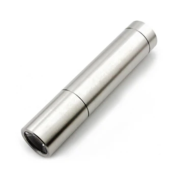 

Stainless Steel High Quality Led Flashlight Lantern Straight Q5 260 Lumens Torch Super Bright Tactical Flashlight 18650 Aaa