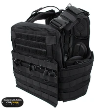 Molle охотничий жилет TMC CPC вишневая пластина Перевозчик версия страйкбол боевой TMC2355 подлинный черный