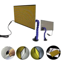 SWHGYWHZ PDR Dent Repair Tools kit lampada luce maestro PDR PDR bordo Bordo linea PDR Dent Rimozione Hail Damage Repair Removal Kit