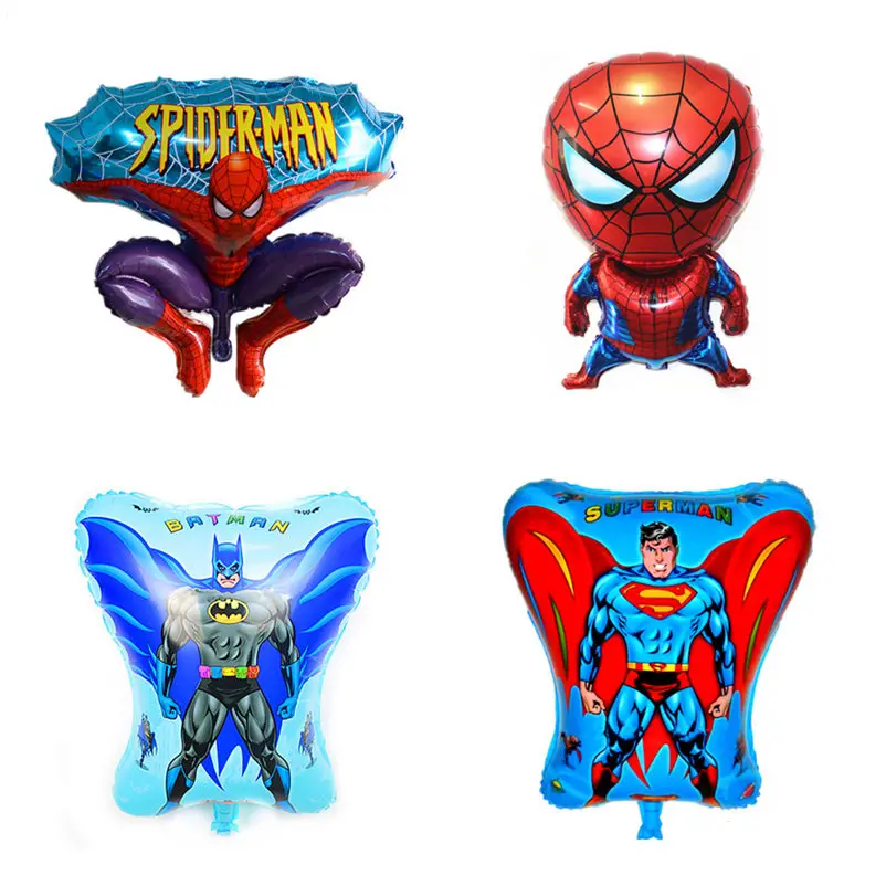 TSZWJ новый трехмерный Alien Spiderman Супермен алюминиевый воздушный шар для праздника