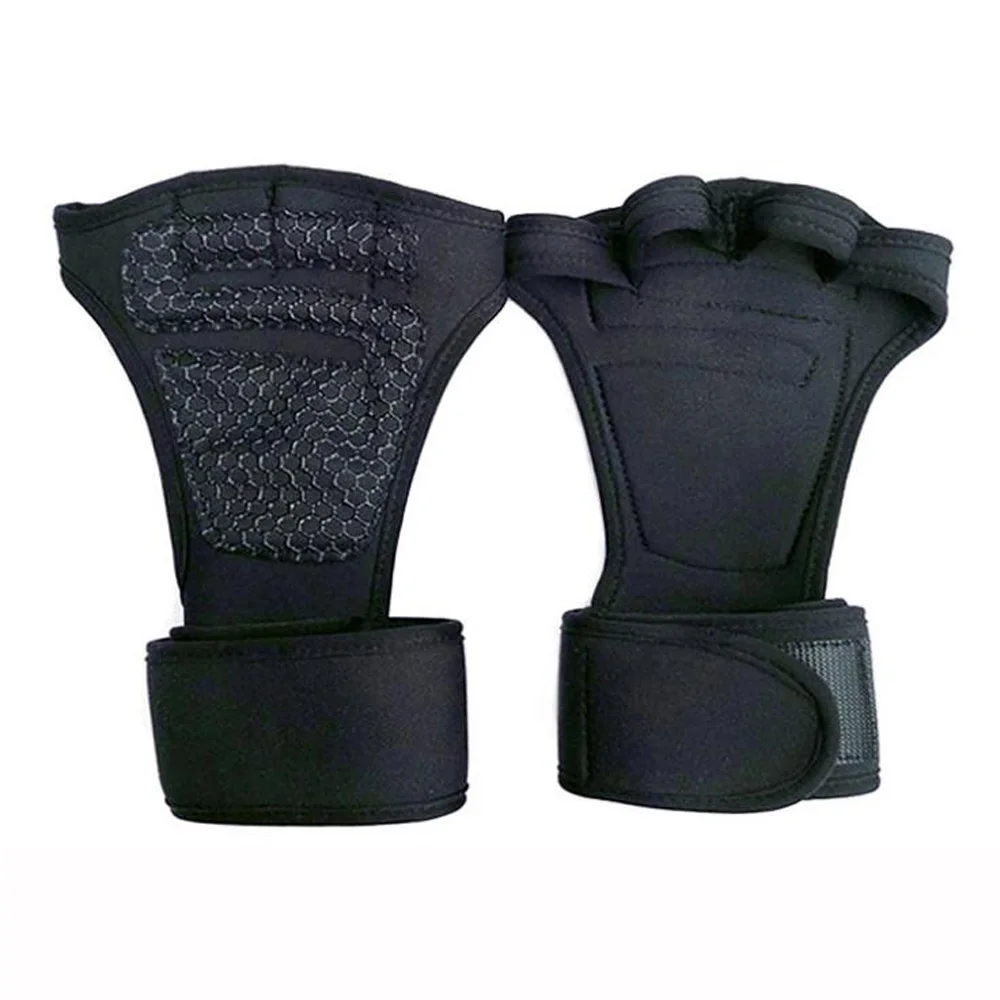 Half Finger Weight Lifting Gym Gloves Anti-slip Sports Fitness Training Fitness Bodybuilding Workout Wrist Wrap Exercise Gloves