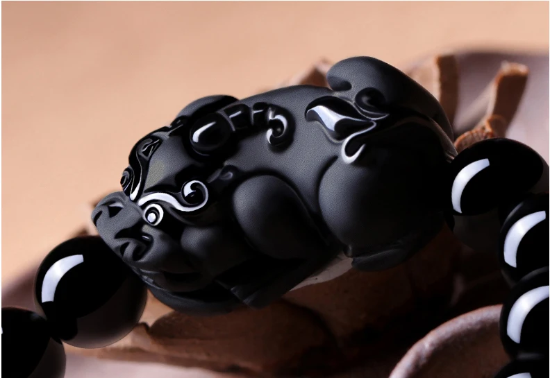 Pure Black Obsidian 17