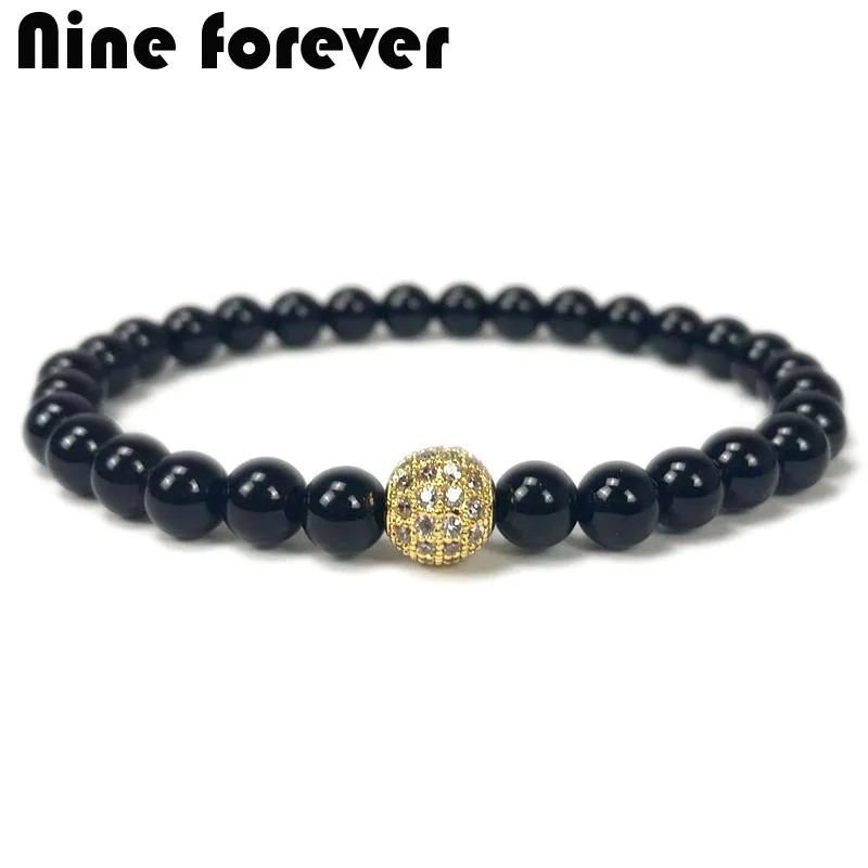 Браслет с бусинами из натурального камня для мужчин и женщин|bracelets for|natural stone beads