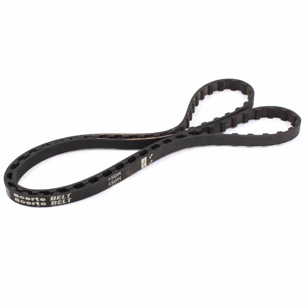 

UXCELL 450H 10mm Width 12.7mm Pitch 90 Teeth Synchronous Timing Belt for 3D Printer CNC Robotics Transmission Strap
