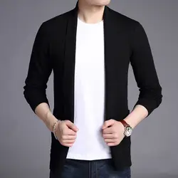 MRMT 2018 новый бренд мужской свитер куртка однотонная куртка мужская повседневная одежда Длинные рукава свитер; кардиган; пальто одежда