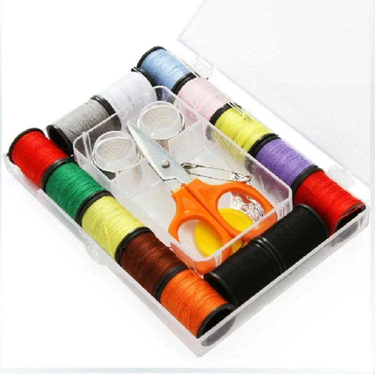 

Universal portable sewing box/sewing kit home household sewing tools 60 g