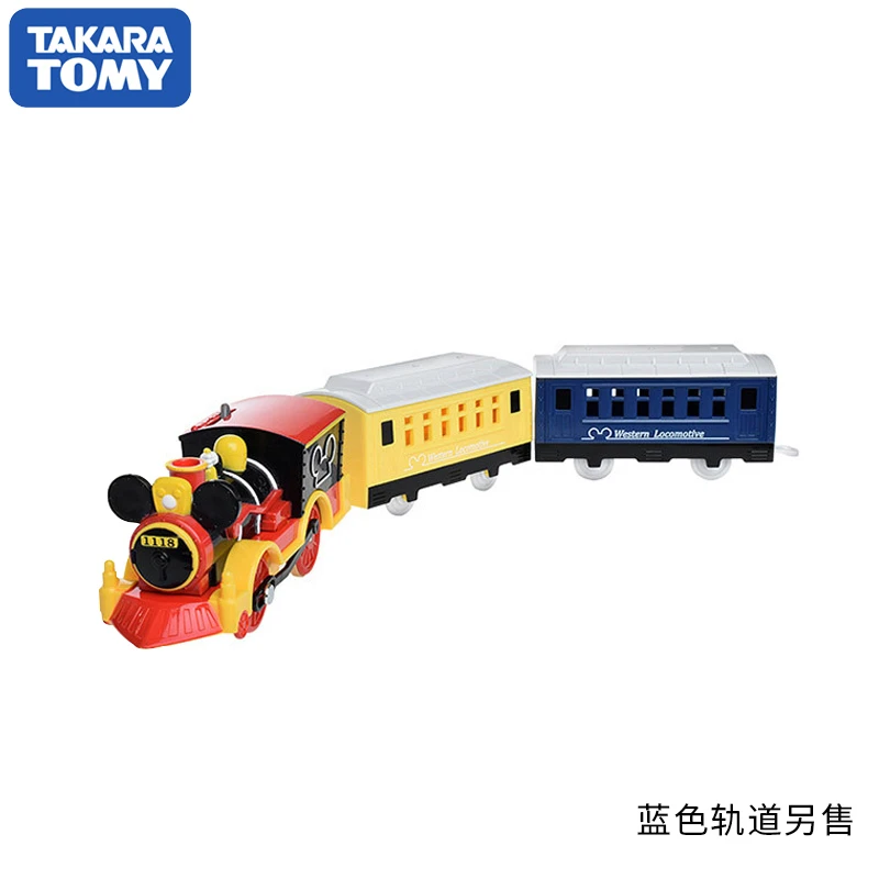 Takara Tomy Disney Dream Railway Plarail Mickey Mouse Western Locomotive Train