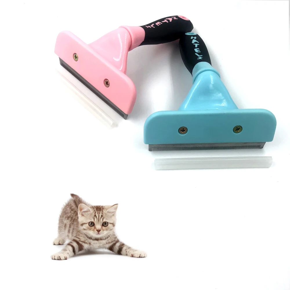 

Pet Dog Cat Hair Removal Brush Comb Furmins Pet Grooming Tools Hair Shedding Trimmer Comb for Cats Dogs Pet Hair Remove