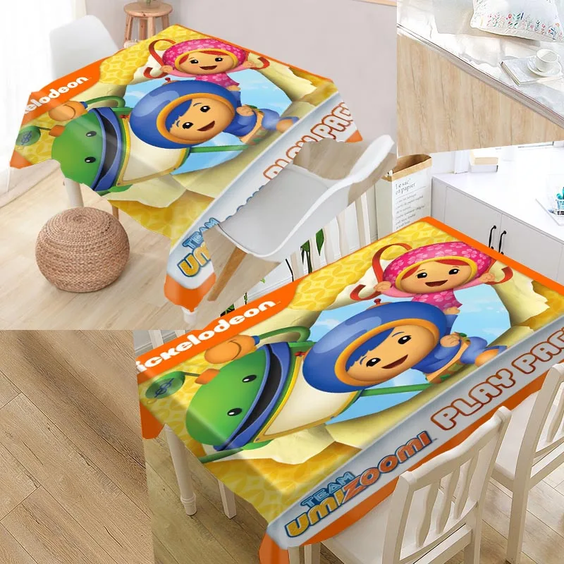 Новое поступление уникальная команда umizoomi скатерть из водонепроницаемой ткани