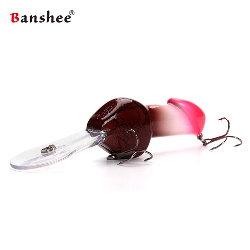 

Banshee 3pcs/lot 85mm 27g The Big Date Deep Diving Crankbait Floating Fishing Lure Rattle Sound Wobbler Artificial Hard Bait