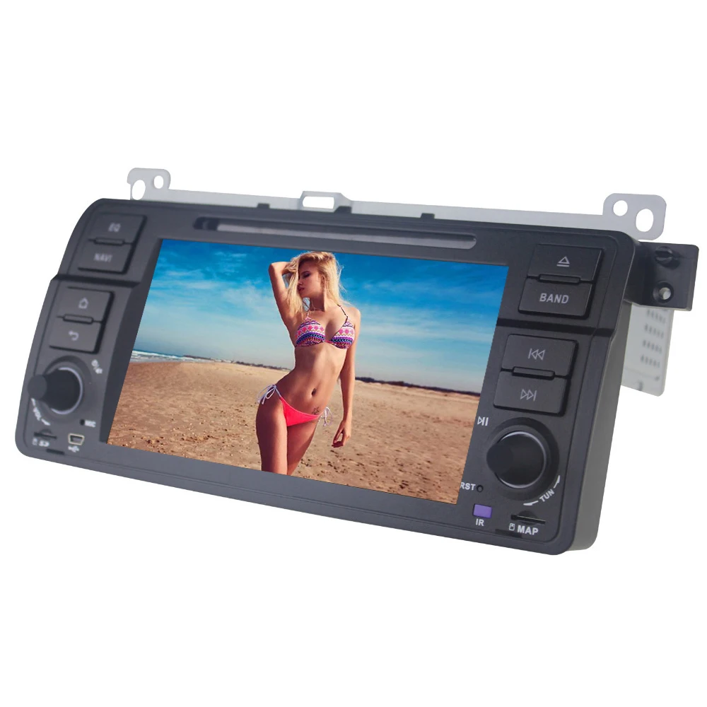 Автомагнитола 7 дюймов 1 Din Android 8 Восьмиядерный процессор 2 + 32 ГБ Wi Fi/GPS/Navi/Bluetooth/DSP