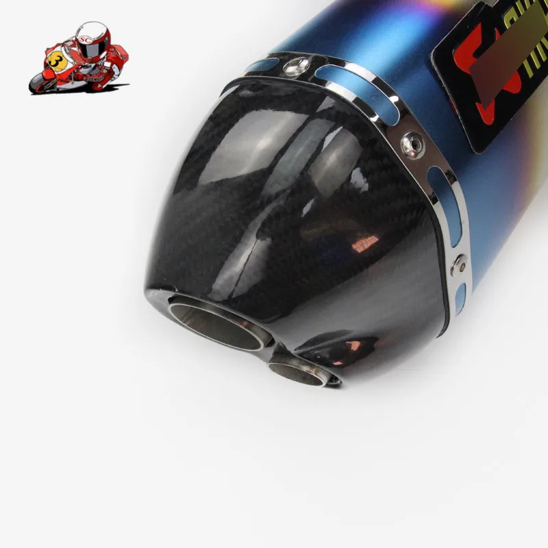 Мотоцикл Полный выхлопной системы слипоны для Kawasaki ER6N ER6F Глушитель Трубы