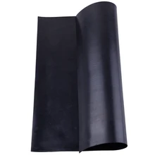 Высококачественный 30x30 см 1 мм Толщина Черный промышленный резиновый лист высокотемпературный коврик