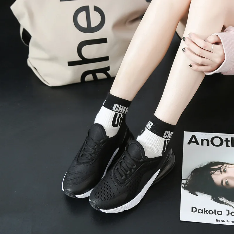 Krasovki Sneakers Women Mesh Breathable Spring Autumn Dropshipping Fashion Lace Color Matching Student Thick Bottom Women Shoes Krasovki Sneakers Women Mesh Breathable Spring Autumn Dropshipping Fashion Lace Color Matching Student Thick Bottom Women Shoes