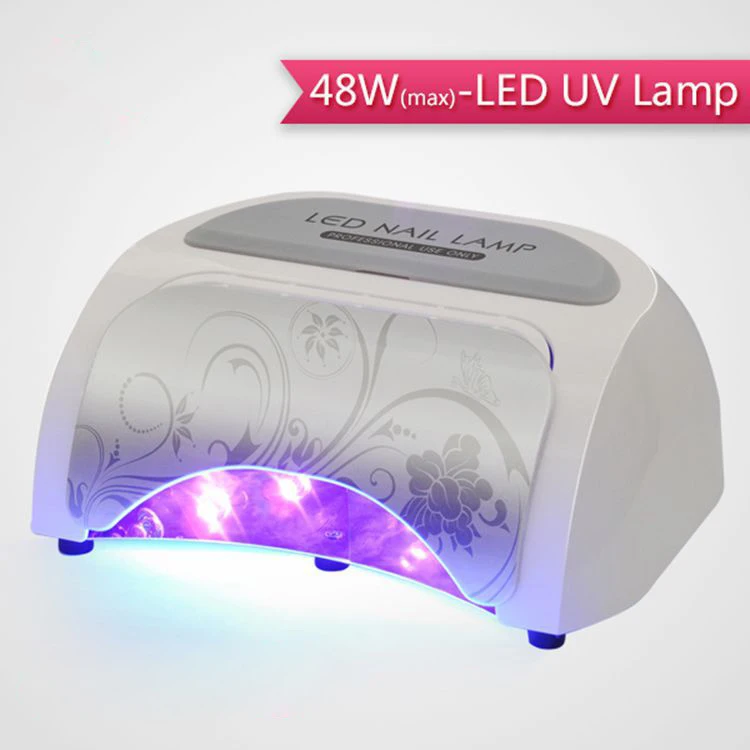 Профессиональная УФ лампа для сушки ногтей 100 240 В 48 Вт|fast cure|48w led uv48w uv lamp |