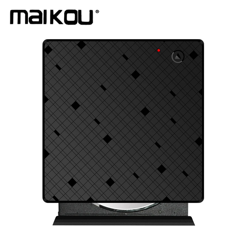 Maikou USB 3,0 Внешний оптический DVD RW привод CD DVD Rewriter Burner ридер Портативный сенсорный контроль rom для ноутбука PC MAC