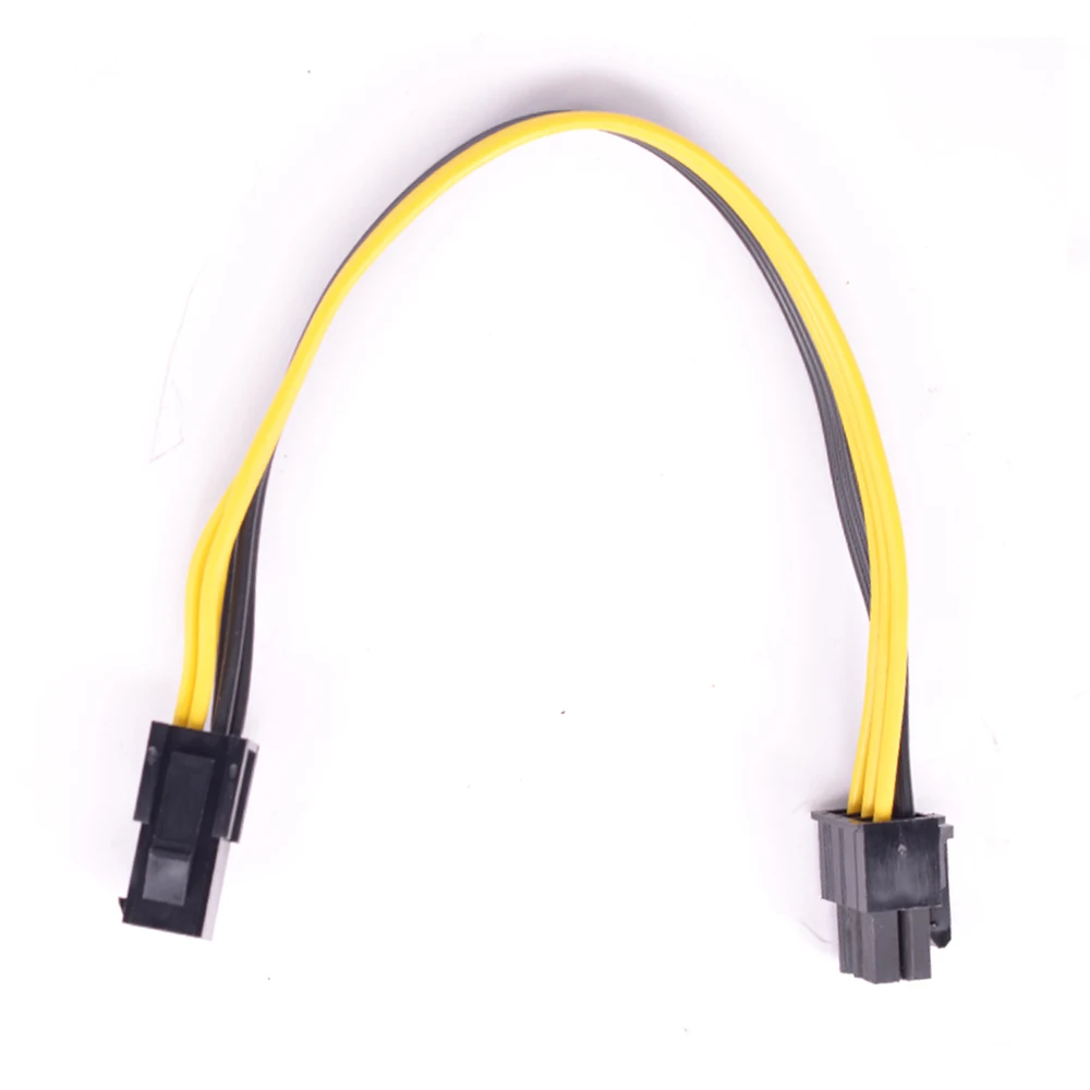 Pcie 6pin To Cpu 4pin Power Supply Cable Computer Cpu P4 Female To Gpu