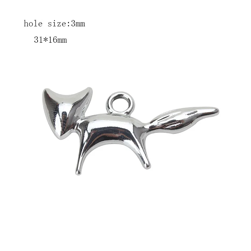 10pcs-lot-31-16-mm-Rhodium-Alloy-Fox-Charms-Earring-Keychain-Bracelet-Pendant-For-Diy-Crafts