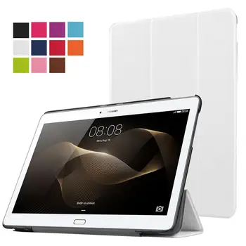 

Ultra-thin Magnetic Tablet Case For Huawei MediaPad T5 10.1 Anti-Explosion Tablet Case Shell With Free Gift Stylus Pen