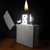 Titanium TC4 Oil / Butane Lighter Sleeve Case Heavy Armor / Light Armor / Convention Shell Brushed Stonewashed Flamed Finishing 3