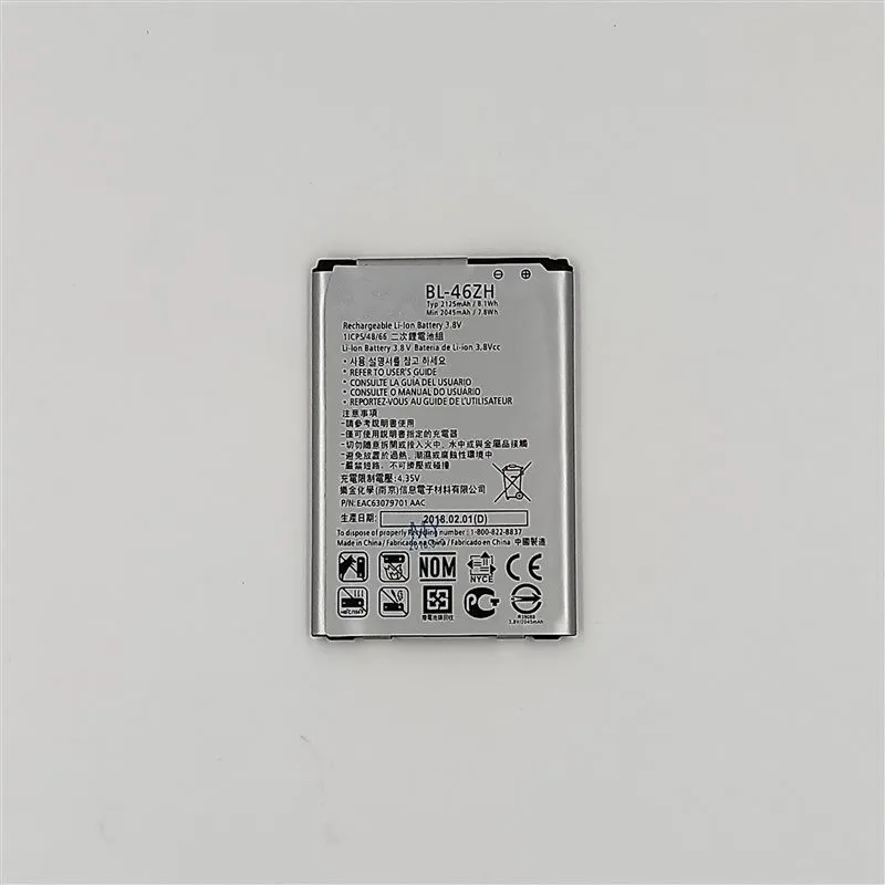 BL 46ZH 2125 мАч для LG K7 K8 Tribute 5 AS330 K332 K350N K371 K373 K8V K89 LS675 M1 M1V MS330 US375 X210 литий ионный