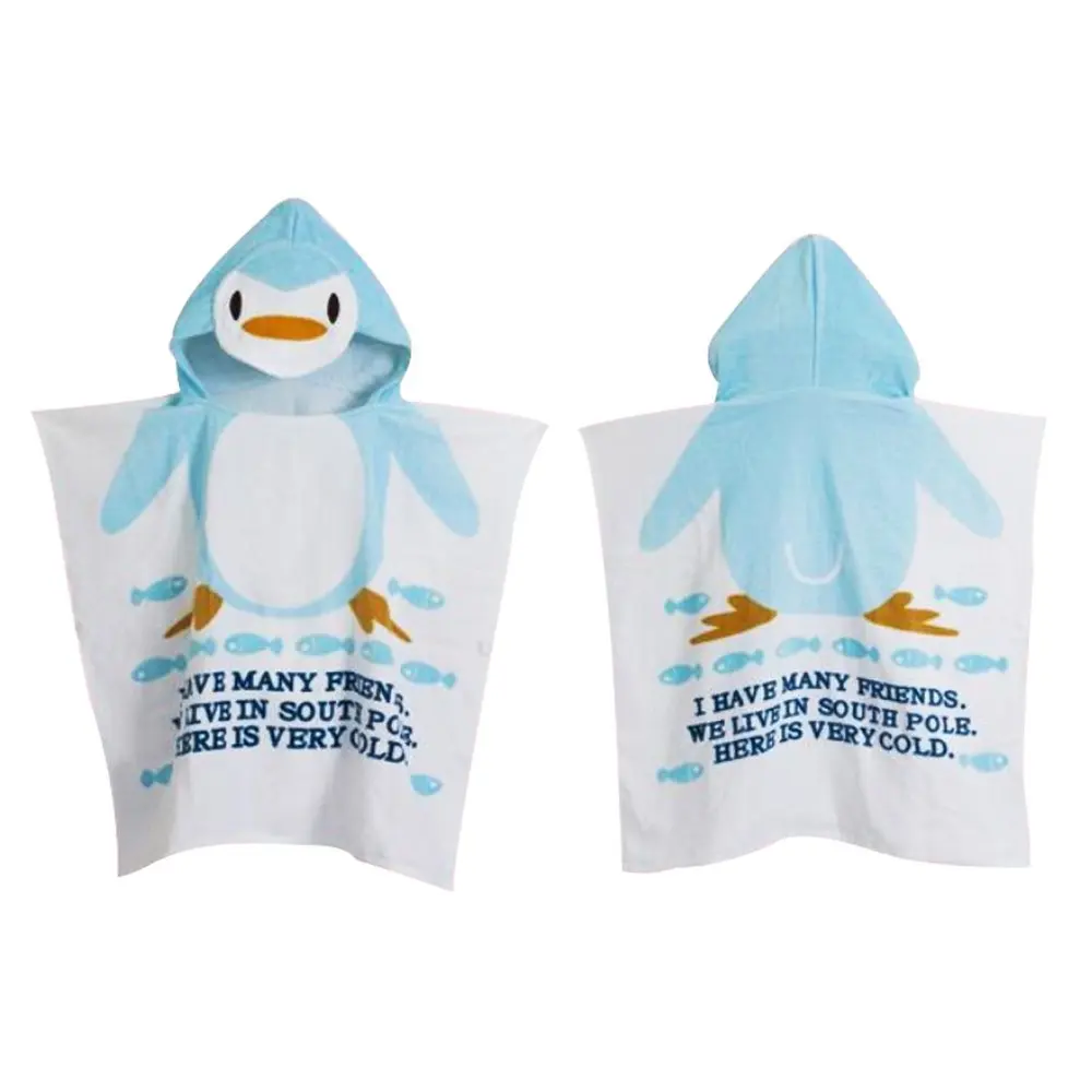 Roupão de Bebê Criança dos Desenhos Toalha de Banho Roupões de Banho das Crianças Animal com Capuz dos Desenhos Toalha de Praia Estilos Personagem Animados p 12 - 27 dos desenhos animados toalha de banho roupões