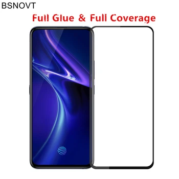 Перейти на Алиэкспресс и купить 2 шт. для Vivo Z5x стекло полное покрытие для клея протектор экрана телефона закаленное стекло для Vivo iQOO стекло для Vivo Z1 Pro стекло BSNOVT