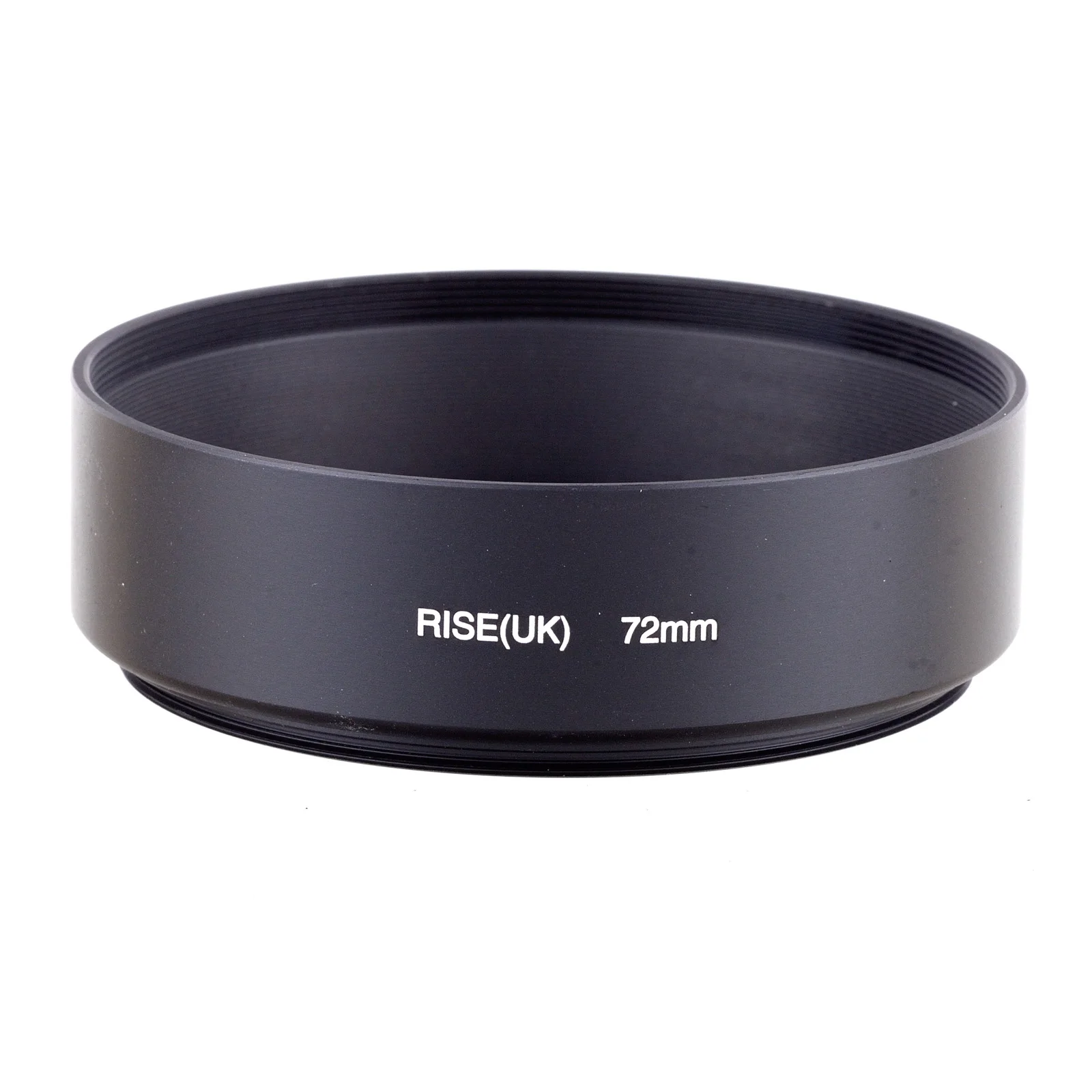 72mm Standard Metal Lens lenses Hood Black for Digital Canon Nikon Sony
