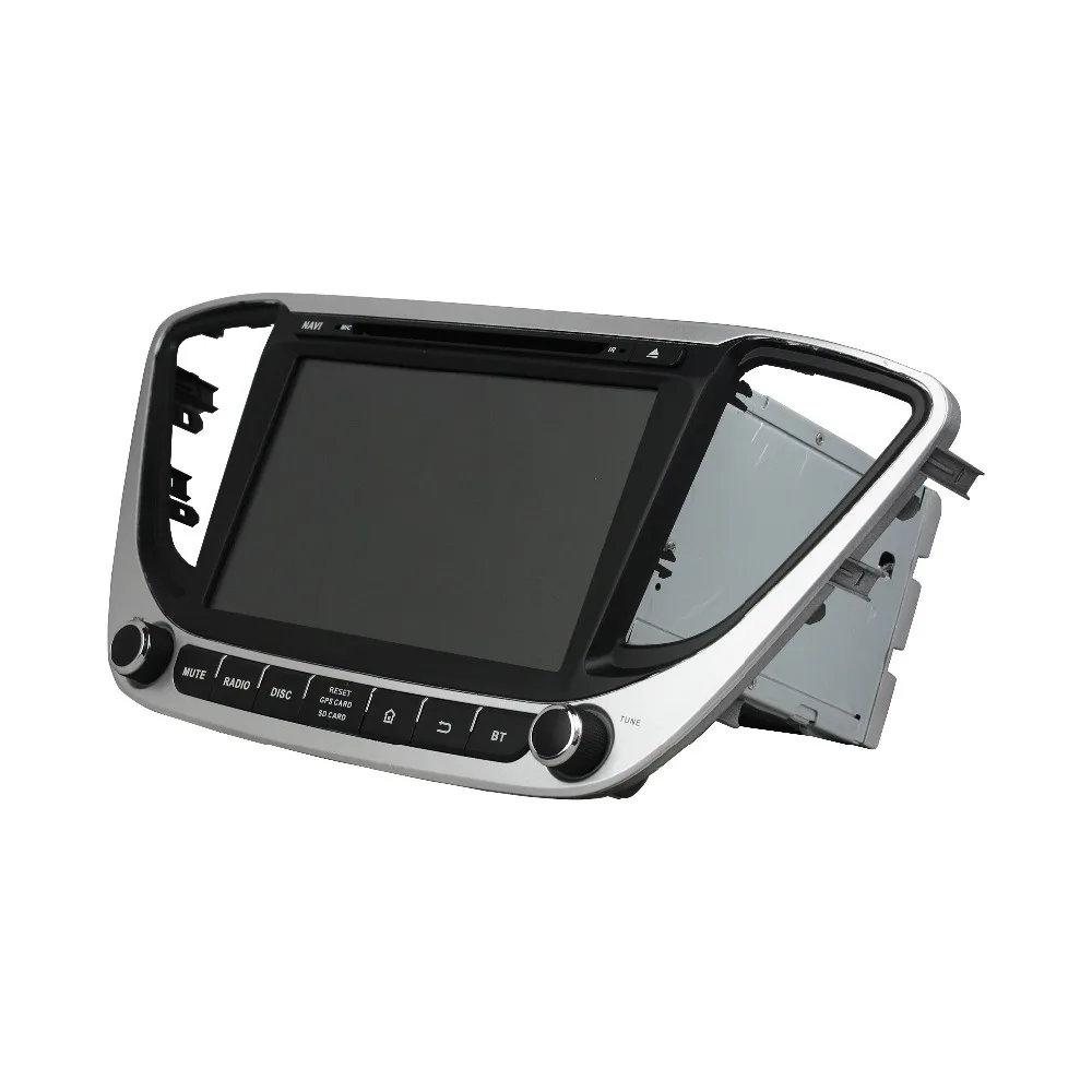 Flash Deal IPS Screen 4GB+32GB 2 din 8" Octa Core Android 8.0 Car Radio DVD Player for Hyundai Verna 2017 GPS WIFI Bluetooth TV USB DVR 3