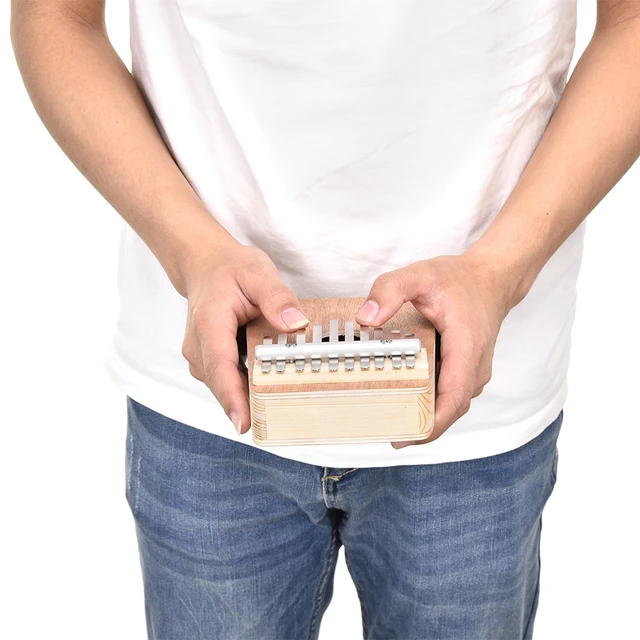 10 Key Tone Kalimba African Thumb Piano Mbira Finger Percussion Keyboard Musical Instruments Kalimba Wood