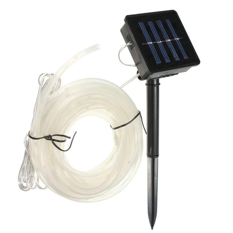 

Smuxi 7M 50 LED Fairy Lamp Solar Power Rope Tube Led String Light Led Outdoor Light Garden Christmas Party Decor Waterproof