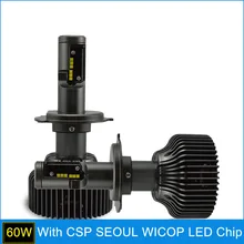 SAFEVIEW H4 Led 5000K High Low Beam H7 H8 H9 H11 9005 HB3 9006 HB4 Car Headlights bulb Bulb 30W White 6000K 12V lighting bulbs