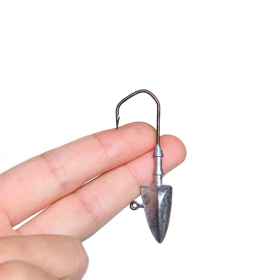 5 шт./лот открытые привести Swinbait Jig Head 3.5g 5g 7g 10g 14g с зазубринами мягкие приманки