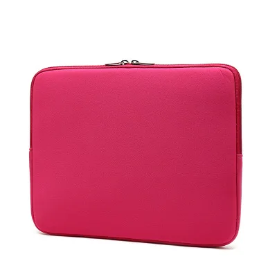 Чехол-вкладыш для apple Macbook Air Pro retina 11 12 13 15 для Dell xiaomi notebook 14 15,6 чехол для компьютера сумка для ноутбука - Цвет: Rose Red