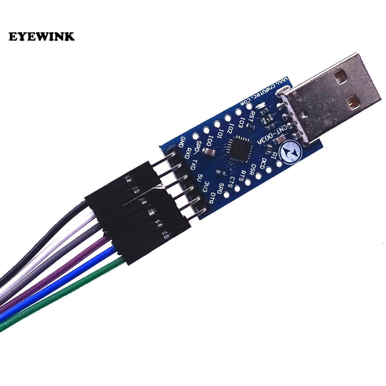 

USB 2.0 to TTL UART 6PIN Module Serial Converter CP2104 STC PRGMR Replace CP2102 With Dupont Cables