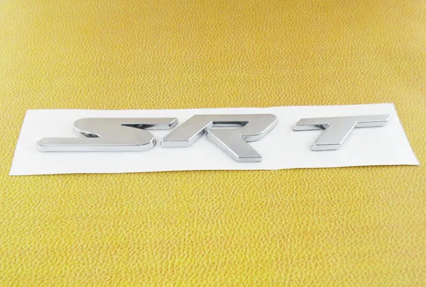 Auto car Chrome ABS SRT for 300 Challenger Charger Emblem Badge Sticker | Автомобили и мотоциклы