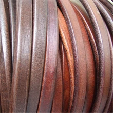 1 ярд коричневый подлинный лакричный кожаный шнур для браслета ожерелье Изготовление DIY Ювелирные изделия Аксессуары