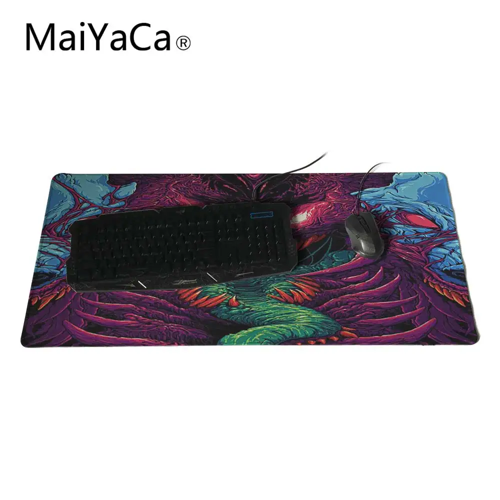  MaiYaCa hyper beast large mouse pad For CS:CO dota 2 WOT Gaming mousepad Speed Version Locking Edge
