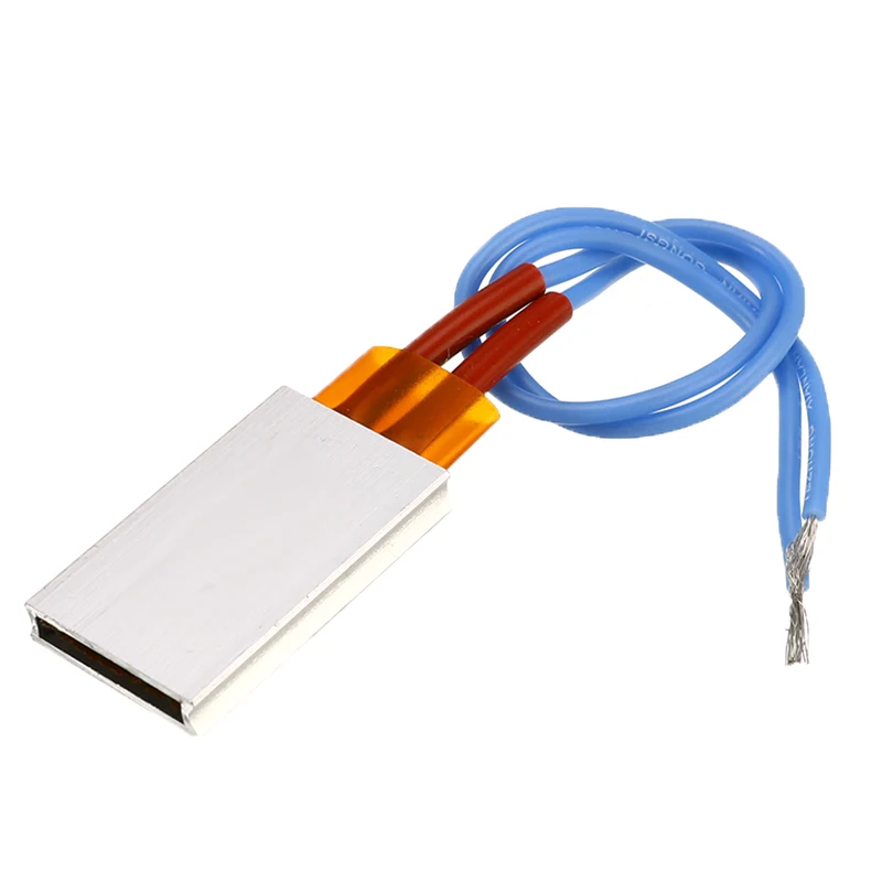 

1PC PTC Thermostat Aluminum Heating Plate Heater Element 12V AC DC Incubator Temperature Heater Plate 80 Degree -220 Degrees